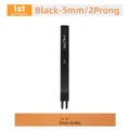 Ciseau cuir diamant 3 à 6 mm pour maroquinerie – Color 1st Black 5mm2Prong