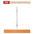 Ciseau cuir diamant 3 à 6 mm pour maroquinerie – Color 2nd Silver 4mm1Prong