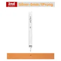 Ciseau cuir diamant 3 à 6 mm pour maroquinerie – Color 2nd Silver 6mm1Prong