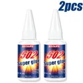 Colle 20 g cyanoacrylate haute résistance pour cuir et métal – Couleur 2-20g-502-R