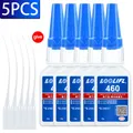 Colle 460 20g séchage rapide pour cuir caoutchouc bois métal – Couleur 460-20G-5pcs