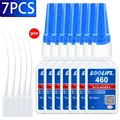Colle 460 20g séchage rapide pour cuir caoutchouc bois métal – Couleur 460-20G-7pcs