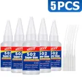Colle 502 1 à 10 pièces 20g séchage rapide pour cuir métal – Couleur 20G-5Pcs