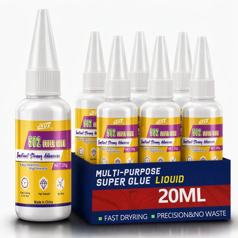 Colle 502 1 à 10 pièces 20g séchage rapide pour cuir métal