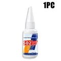 Colle 502 1 à 5 pièces 20g séchage rapide pour cuir bois plastique – Couleur 1-20g-502-L