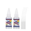 Colle 502 1 à 5 pièces 20g séchage rapide pour cuir métal – Couleur 20g-2pcs