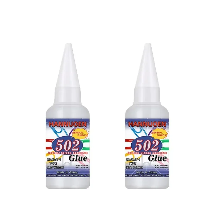 Colle 502 1 à 5 pièces 20g séchage rapide pour cuir métal