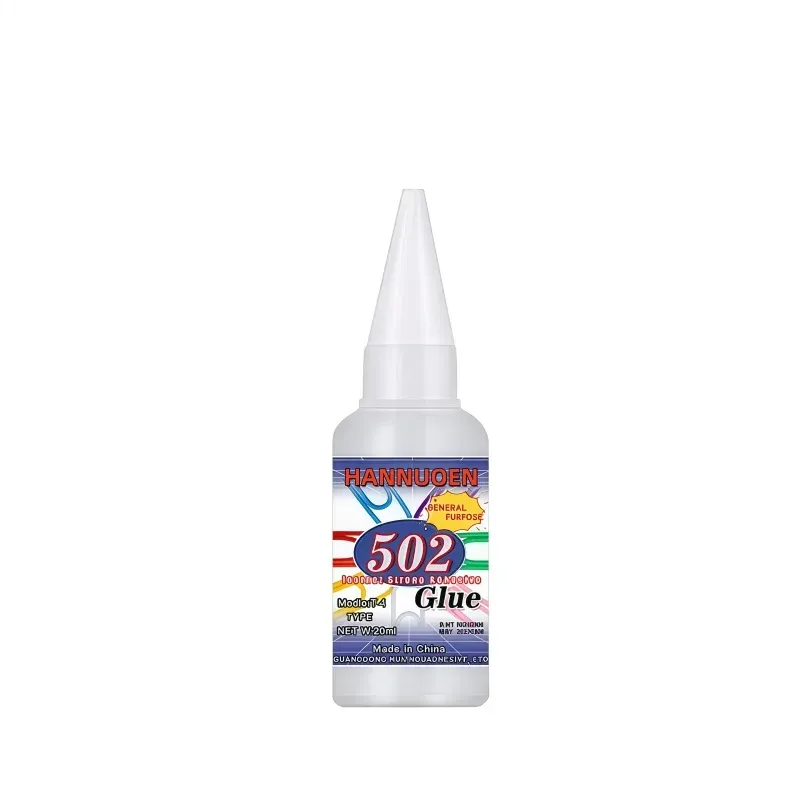 Colle 502 1 à 5 pièces 20g séchage rapide pour cuir métal