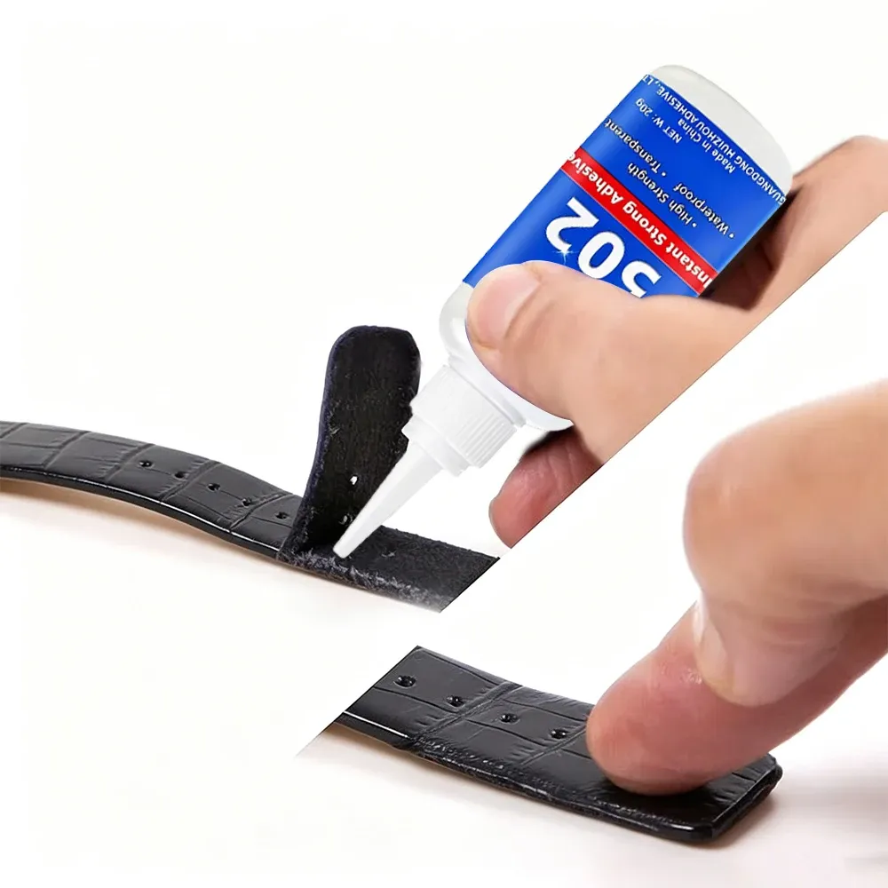 Colle 502 1 à 5 pièces 20g séchage rapide pour cuir plastique métal