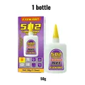 Colle 502 FIXWANT 15 à 50g séchage rapide pour cuir métal – Couleur 50g 1 bottle
