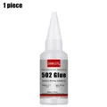 Colle 502 LOOLIFL 5 pièces 20ml séchage rapide pour cuir bois – Couleur L502-1pcs-20ml