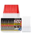 Colle 502 SIKEZHAN 50g séchage rapide pour cuir métal bois – Couleur 10 bottles
