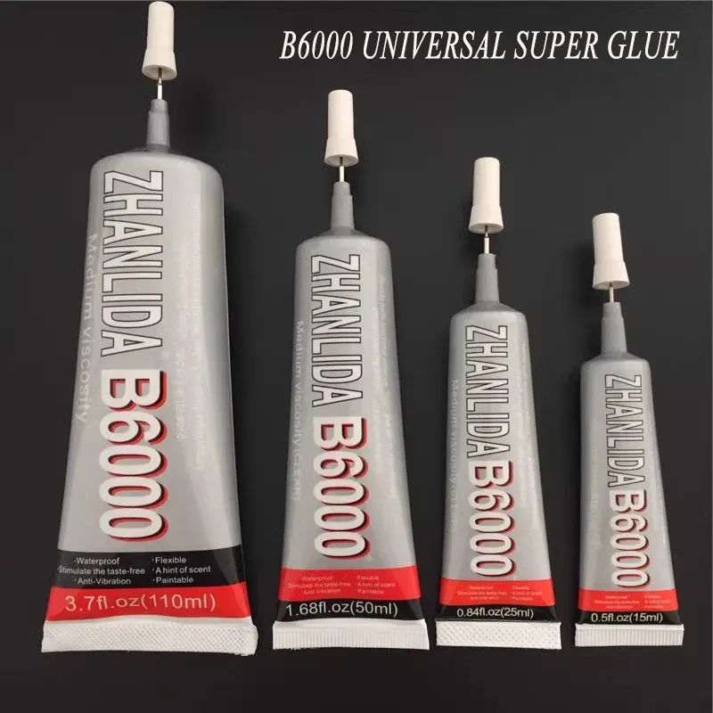 Colle B6000 9 à 110 ml universelle étanche pour bijoux cuir