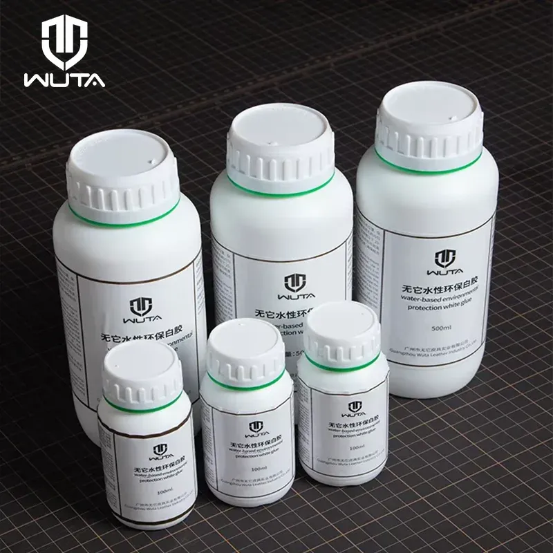 Colle blanche WUTA 100 à 500 ml pour cuir et artisanat