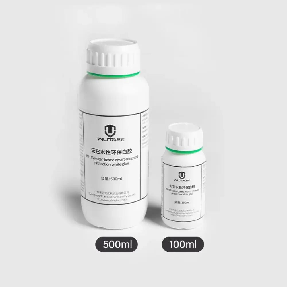 Colle blanche WUTA 100 à 500 ml pour cuir et artisanat