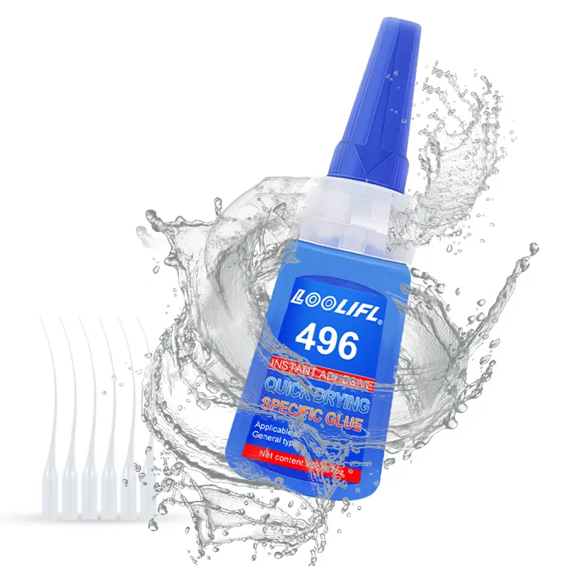 Colle cyanoacrylate 20 g à séchage rapide pour cuir et bois