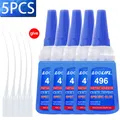 Colle cyanoacrylate 20 g à séchage rapide pour cuir et bois – Couleur HB-496-20G-5PCS