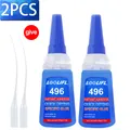 Colle cyanoacrylate 20 g à séchage rapide pour cuir et bois – Couleur HB-496-20G-2PCS