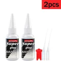 Colle cyanoacrylate 20 g à séchage rapide pour cuir et céramique – Couleur I 502-20G-2Pcs
