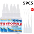 Colle cyanoacrylate 20 g à séchage rapide pour cuir et métal – Couleur 502-U-20g-5pcs