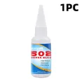 Colle cyanoacrylate 20 g à séchage rapide pour cuir et métal – Couleur 502-U-20g-1pc