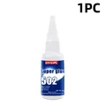 Colle cyanoacrylate 20 g à séchage rapide pour cuir et métal – Couleur M 502-20g-1pc
