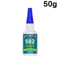 Colle cyanoacrylate 8 à 50g séchage rapide pour cuir bois métal – Couleur D 50g
