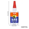 Colle cyanoacrylate forte 1 pièce séchage rapide pour cuir métal – 6