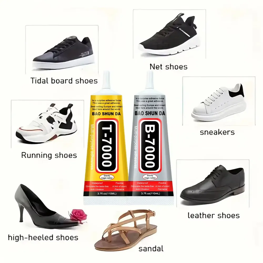 Colle époxy B7000/T7000 15 à 110 g pour cuir et chaussures