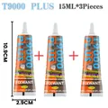 Colle T-9000 15 à 110 ml imperméable et faible corrosion pour cuir – Couleur T9PLUS 15ML 3Pieces