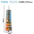 Colle T-9000 15 à 110 ml imperméable et faible corrosion pour cuir – Couleur T9PLUS 110ML 1Piece