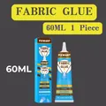 Colle textile transparente 60ml séchage rapide pour cuir coton – Couleur 60ML 1PC
