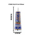 Colle textile transparente 60ml séchage rapide pour cuir coton – Couleur E7PLUS 15ML 1PC