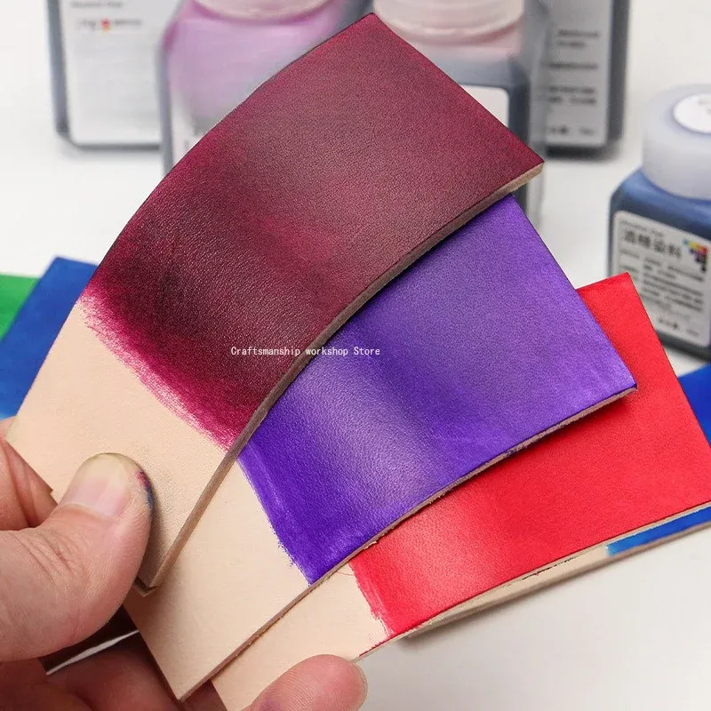 Colorant alcool cuir 25 à 70 ml 24 couleurs DIY