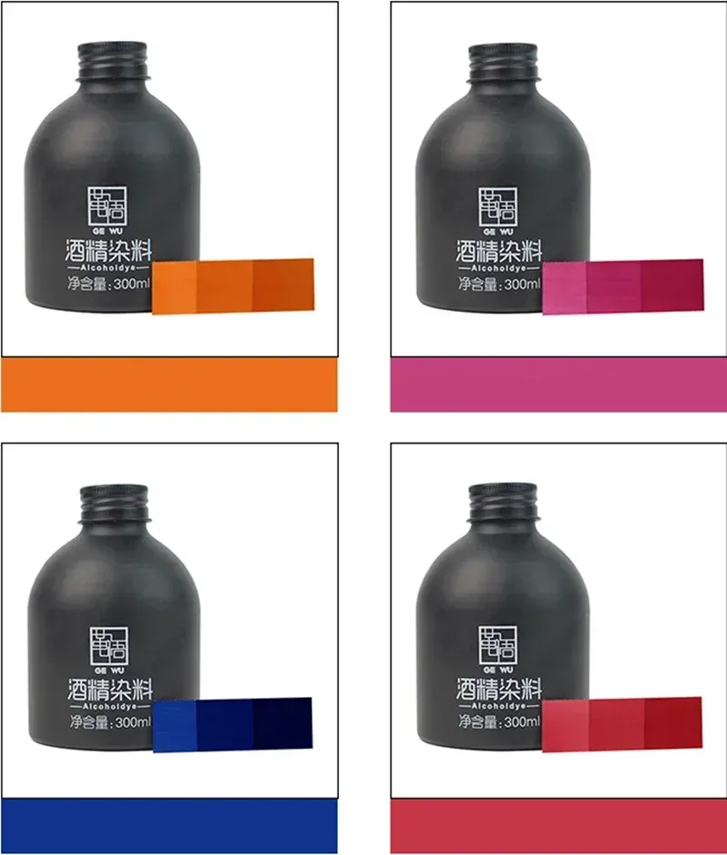 Colorant alcool cuir 300 ml pour sacs et étuis faits main