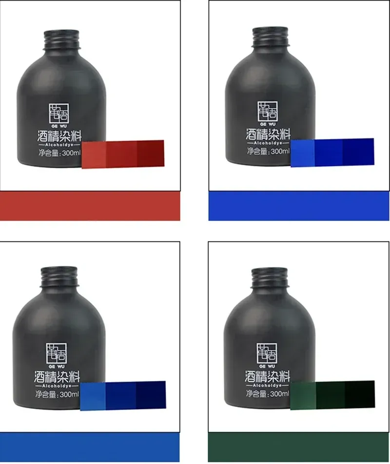 Colorant alcool cuir 300 ml pour sacs et étuis faits main