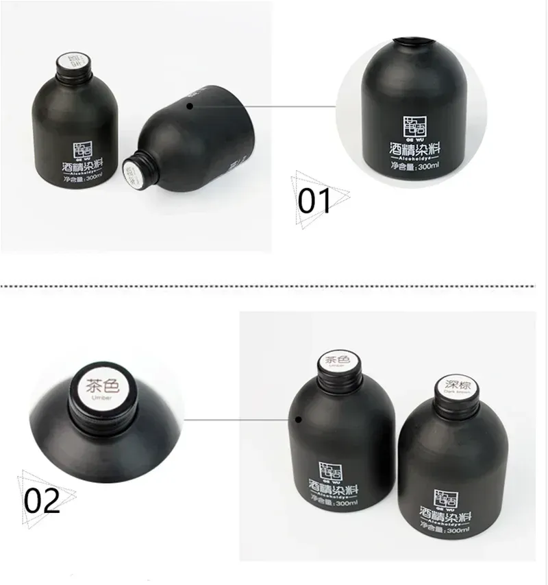 Colorant alcool cuir 300 ml pour sacs et étuis faits main