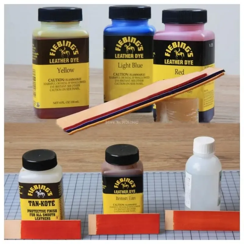 Colorant cuir 118 ml à base d'eau et d'alcool