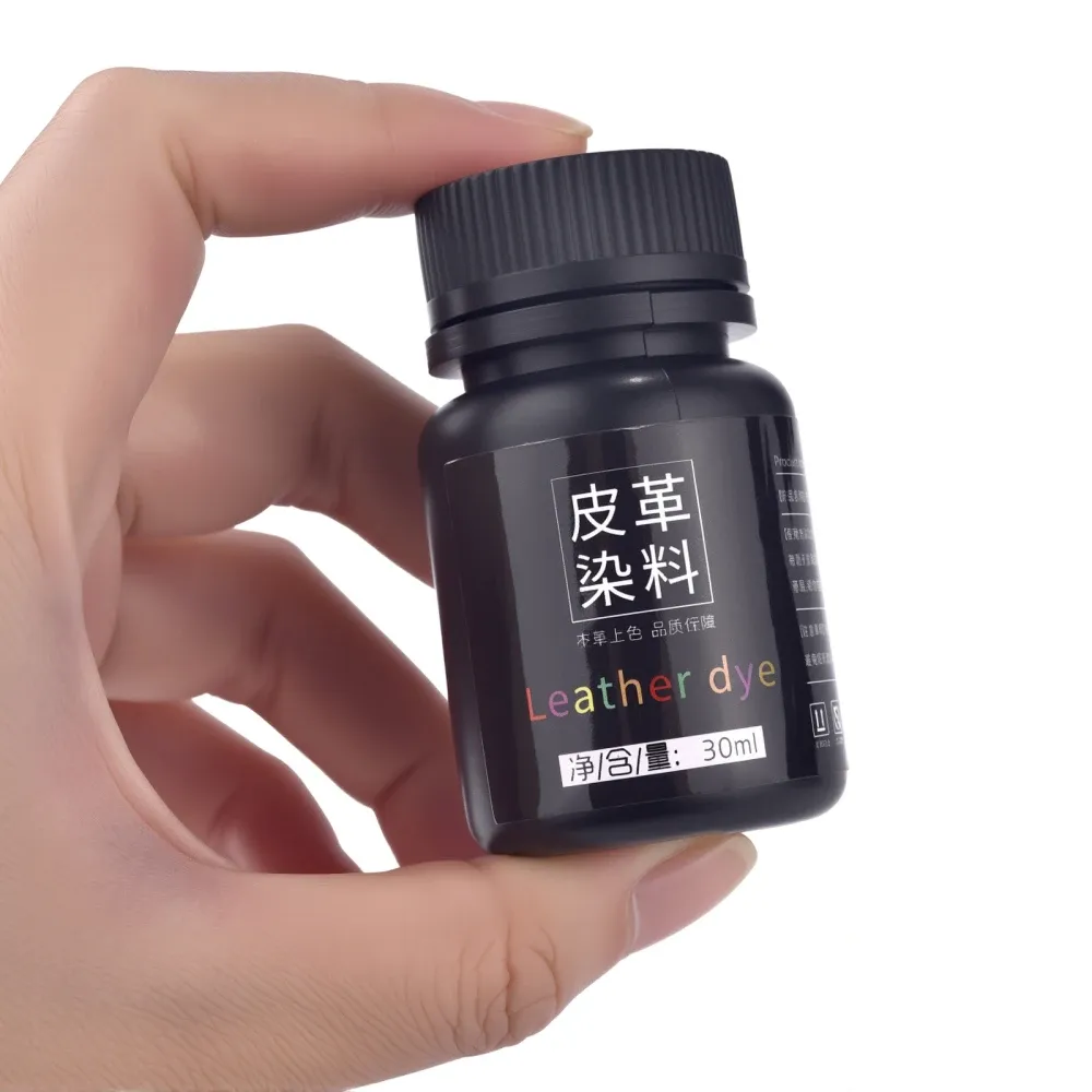 Colorant liquide cuir 30 ml pour réparation et rénovation
