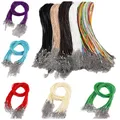 Cordon cuir 18 pouces 20 pièces pour bijoux – 3
