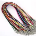 Cordon cuir 18 pouces 20 pièces pour bijoux – 4