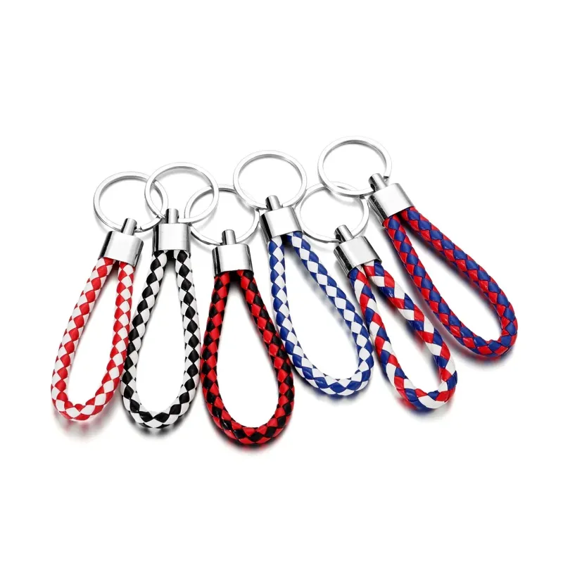 Cordon cuir 5 pièces pour porte-clés