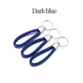 Cordon cuir 5 pièces pour porte-clés – Couleur Dark blue
