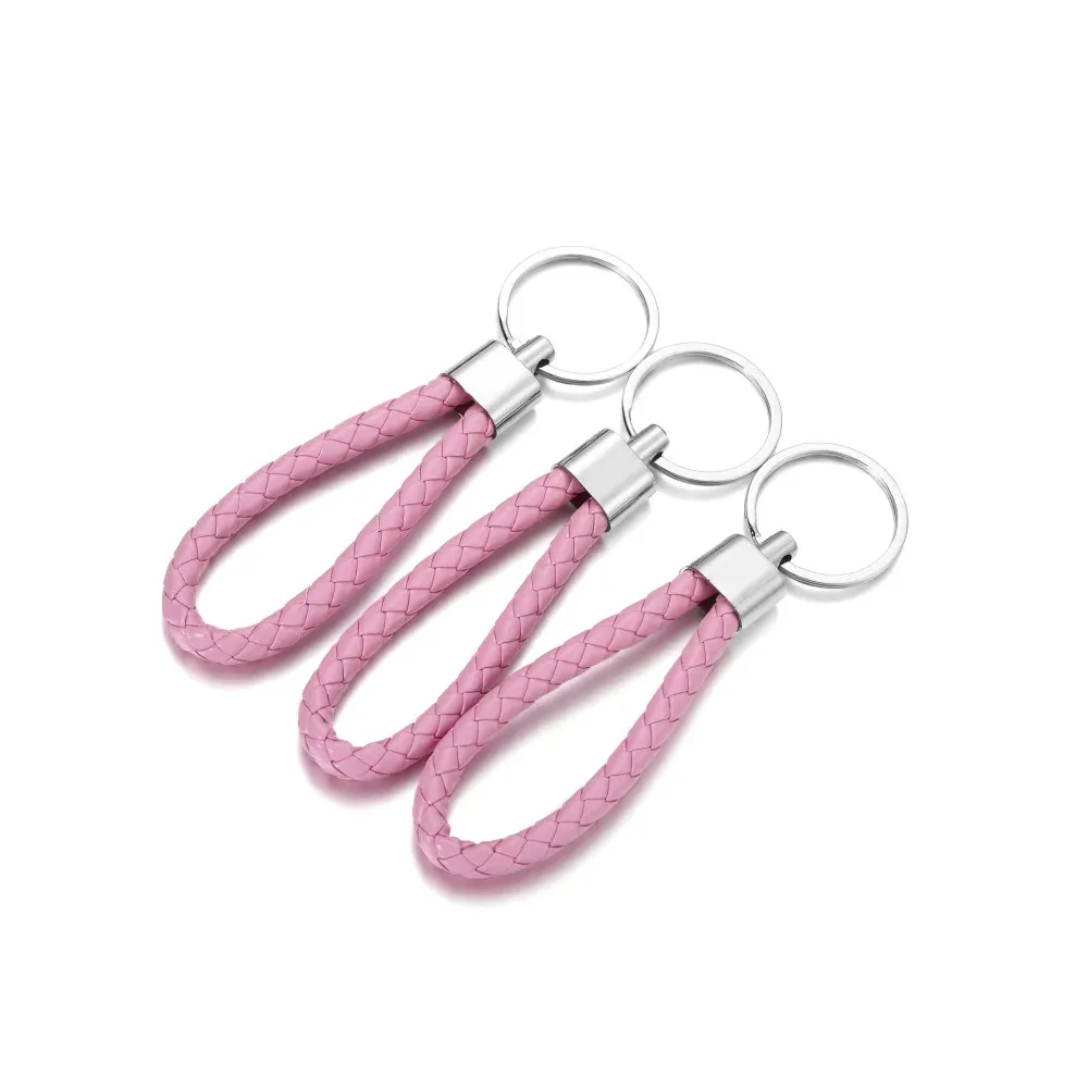 Cordon cuir 5 pièces pour porte-clés
