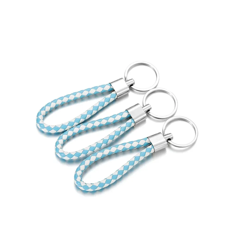 Cordon cuir 5 pièces pour porte-clés