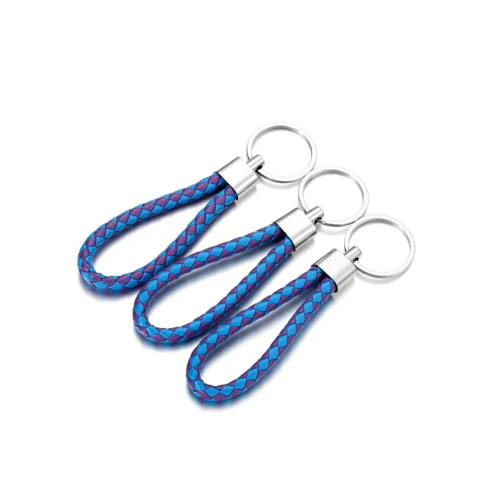 Cordon cuir 5 pièces pour porte-clés