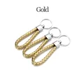 Cordon cuir 5 pièces pour porte-clés – Couleur Gold