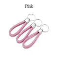 Cordon cuir 5 pièces pour porte-clés – Couleur Pink