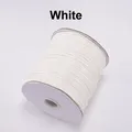 Cordon cuir PU ciré 0,5 à 2 mm 20 m – Couleur White