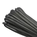 Cordon cuir PU tressé 10 mm 2 m pour sacs – Couleur Black